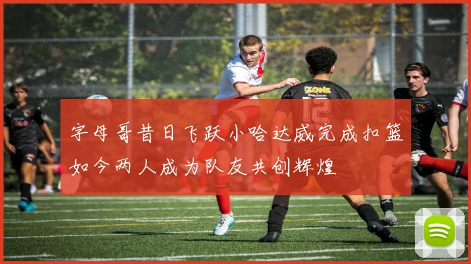 字母哥昔日飞跃小哈达威完成扣篮如今两人成为队友共创辉煌