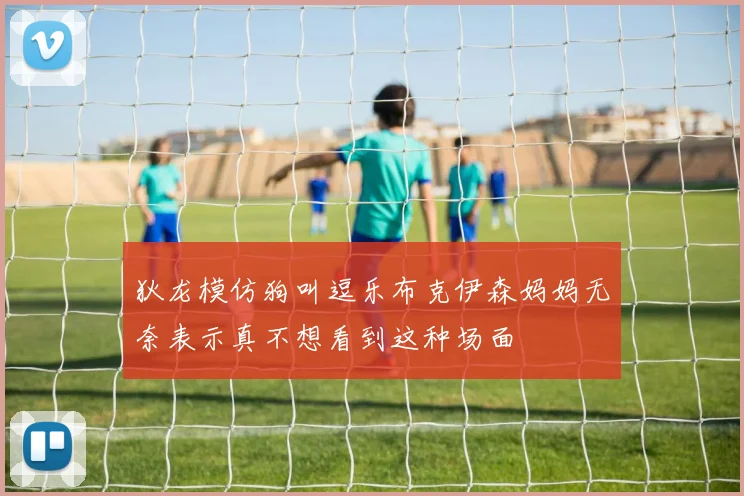狄龙模仿狗叫逗乐布克伊森妈妈无奈表示真不想看到这种场面